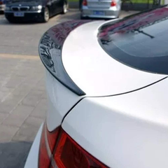 AeroBon Real Carbon Fiber Trunk Spoiler Compatible with 2015-19 BMW F16 X6 / F86 X6M, P Style Spoiler