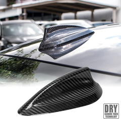 AeroBon Dry Carbon Fiber Shark Fin Antenna Cover Compatible with BMW F/G Generation SUV and Wagon