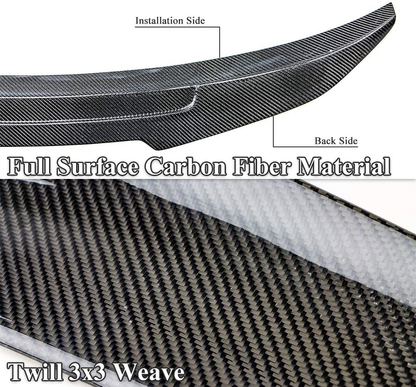 AeroBon Carbon Fiber Trunk Spoiler BMW 6 Series F06/F13 - product display view
