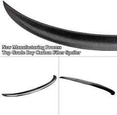 AeroBon Dry Carbon Fiber Trunk Spoiler Wing Compatible with 2014-20 BMW F36 4-Series Gran Coupe 4-Door