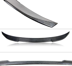 AeroBon Real Carbon Fiber Trunk Spoiler Wing Compatible with 2015-20 BMW F82 M4 Coupe (CS Style)