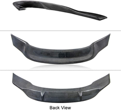 AeroBon Real Carbon Fiber Trunk Spoiler Compatible with 2013-20 Audi A3/ S3/ RS3 MK3 (8V) Sedan (R Style)