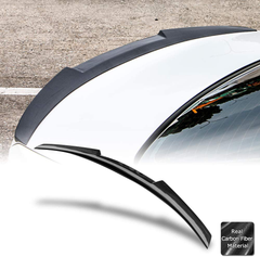 AeroBon Carbon Fiber Rear Spoiler Wing Compatible with 17-20 G30 5-Series Sedan M4-V Style Spoiler