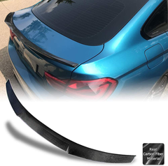 AeroBon Real Carbon Fiber Trunk Spoiler Compatible with 2014-2020 BMW F36 4-Series 4D Gran Coupe (MV Style)