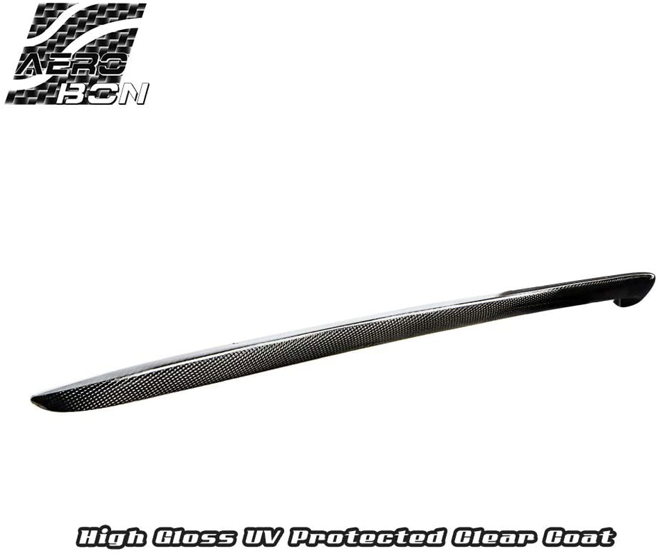 AeroBon Real Carbon Fiber Trunk Spoiler Wing Compatible with Mercedes CLA C117 2013-2019 (AMG Style)