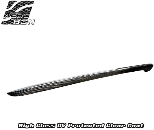 AeroBon Carbon Fiber Trunk Spoiler CLA C117 (2013-2019) AMG - installed on vehicle