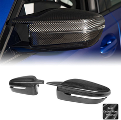 AeroBon MK2 Real Carbon Fiber Side Mirror Covers Compatible with BMW 5-Series G30/G31, 6-Series G32, 7-Series G11/G12, 8-Series G14/G15/G16