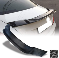 AeroBon Real Carbon Fiber Trunk Spoiler Wing Compatible with Mercedes CLA C117 2013-2019 (R Style)