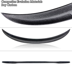 AeroBon Dry Carbon Fiber Trunk Spoiler Wing Compatible with 2014-20 BMW F36 4-Series Gran Coupe 4-Door
