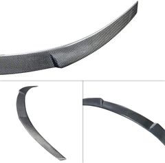 AeroBon Real Carbon Fiber Trunk Spoiler Compatible with 17-20 Mercedes W238/ C238 E-Class Coupe CS Spoiler