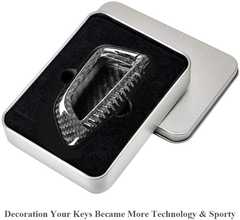 AeroBon Real Carbon Fiber Smart Key Fob Shell/Entry Remote Keyless Protective Case Compatible with BMW Key (G Type)
