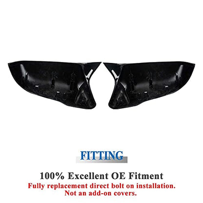 AeroBon Real Carbon Fiber Side Mirror Covers Compatible with 2019-2023 Toyota GR Supra A90 A91 Coupe