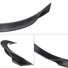 AeroBon Real Carbon Fiber Trunk Spoiler Compatible with 2014-2024 Maserati Ghibli Spoiler (AS Style)