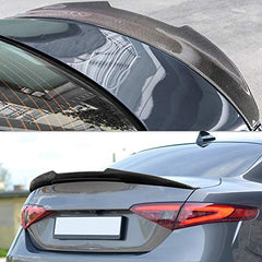 AeroBon Real Carbon Fiber Trunk Spoiler Compatible with 2016-22 Alfa Romeo Giulia 952 (H Style)