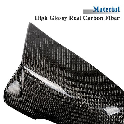 AeroBon Real Carbon Fiber Side Mirror Covers Compatible with 2019-2023 Toyota GR Supra A90 A91 Coupe