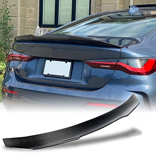 AeroBon Prepreg Dry Carbon Fiber Trunk Spoiler Compatible with 2021-23 BMW 4 Series G22 Coupe and G82 M4 (H Style)