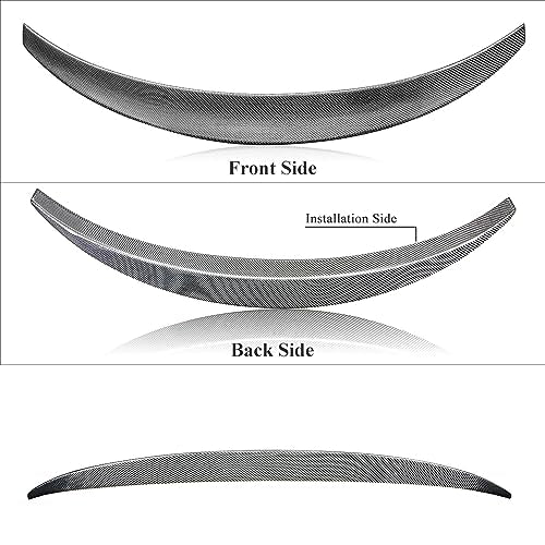 AeroBon Carbon Fiber Trunk Spoiler Tesla Model Y (2020-2024) DK - close-up detail
