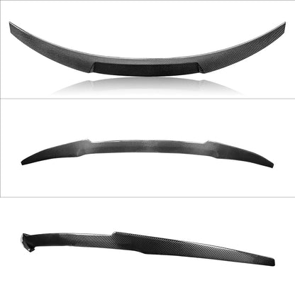 AeroBon Real Carbon Fiber Trunk Spoiler Compatible with 2017-2023 Audi A5 S5 RS5 Sportback 4-Door (MV Style)